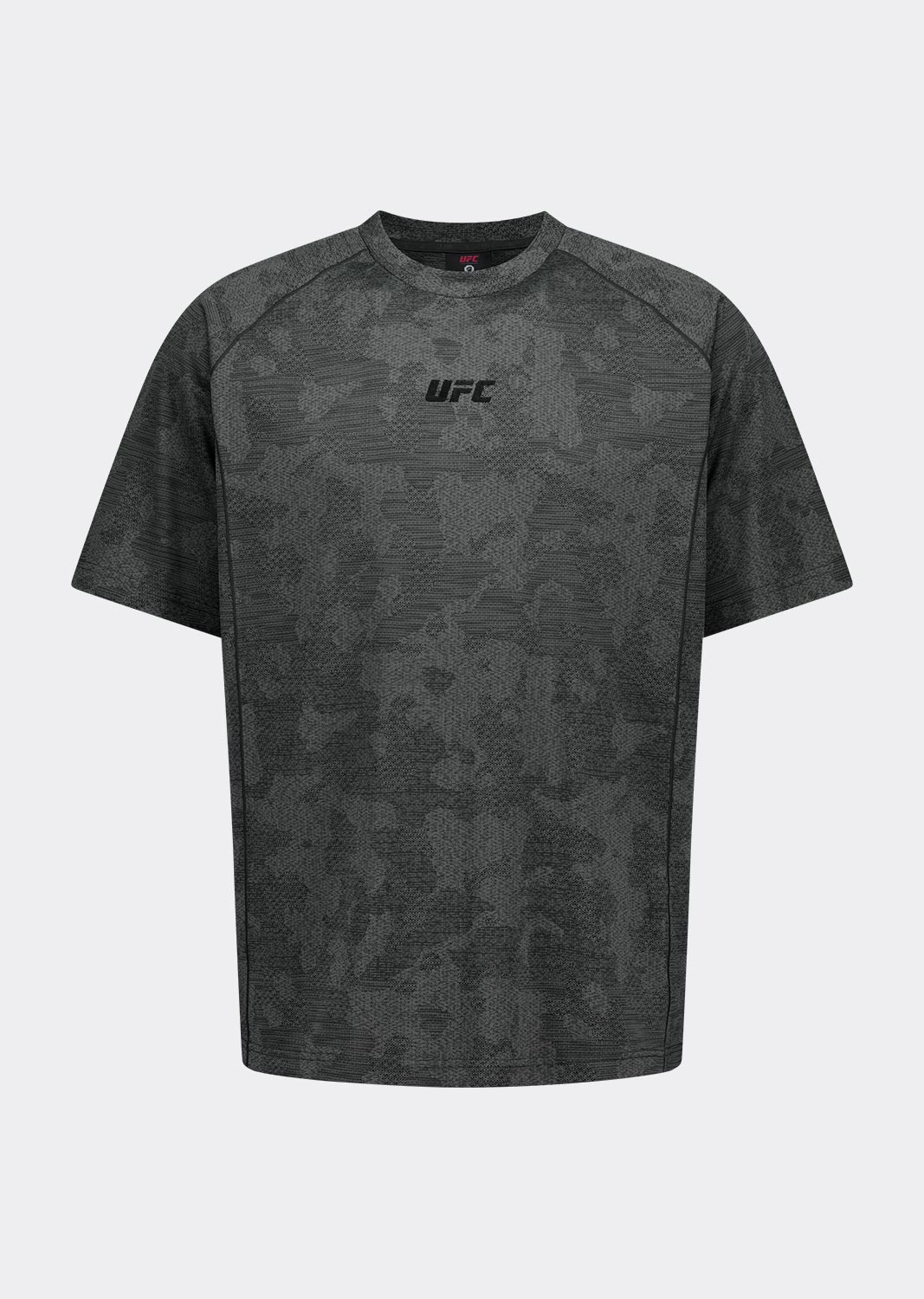 UFC 카모플라쥬 릴렉스핏 반팔 티셔츠 차콜 U4SSV2308CH