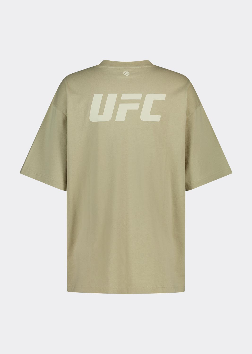 UFC 리플렉티브 로고 오버핏 반팔 티셔츠 올리브카키 U2SSV2150OK