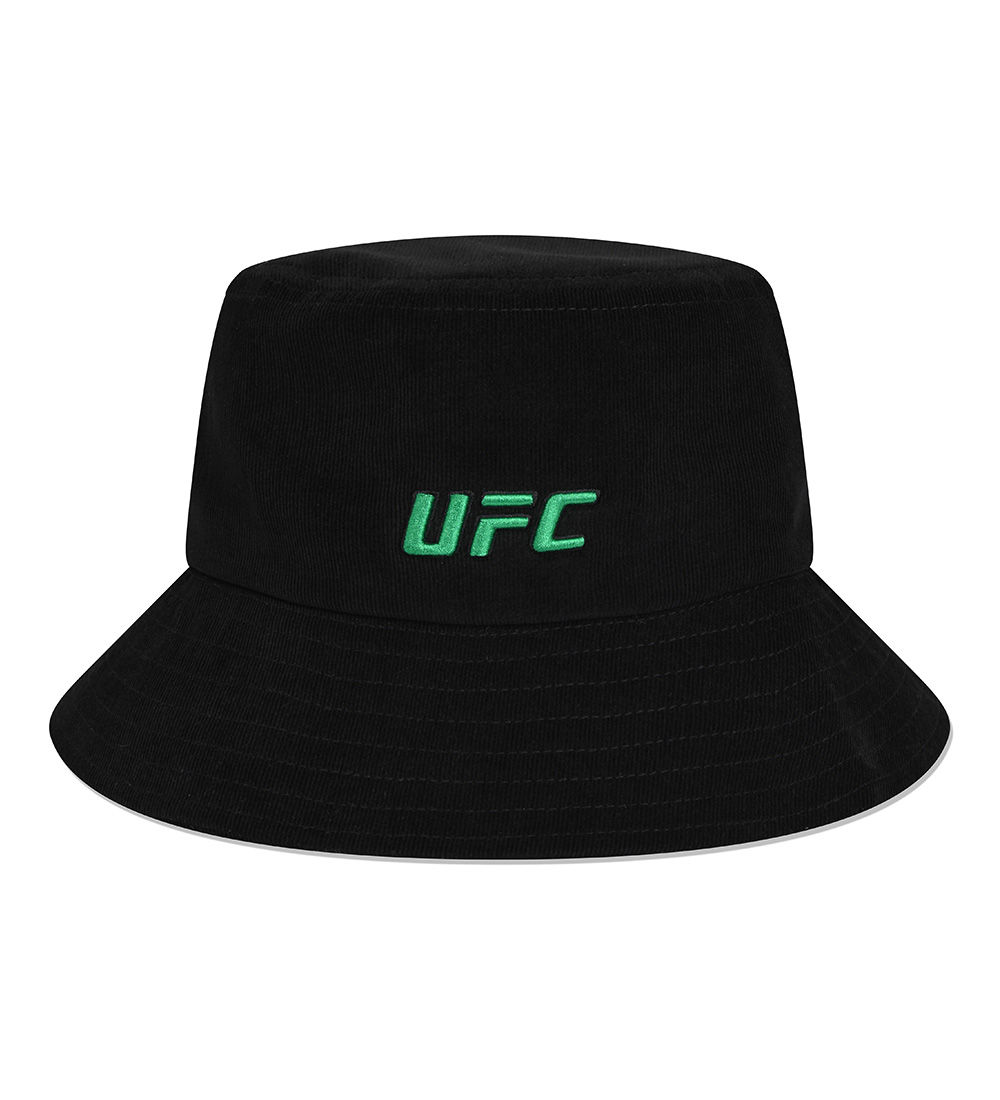 UFC 에센셜 코듀로이 버킷햇 블랙 U2HWT3303BK