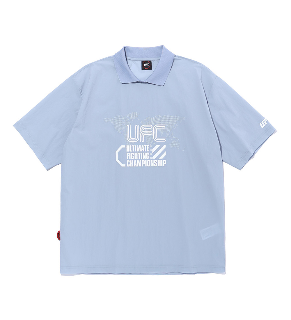 UFC UT 우븐 폴로 라이트 블루 U1PST1101LB