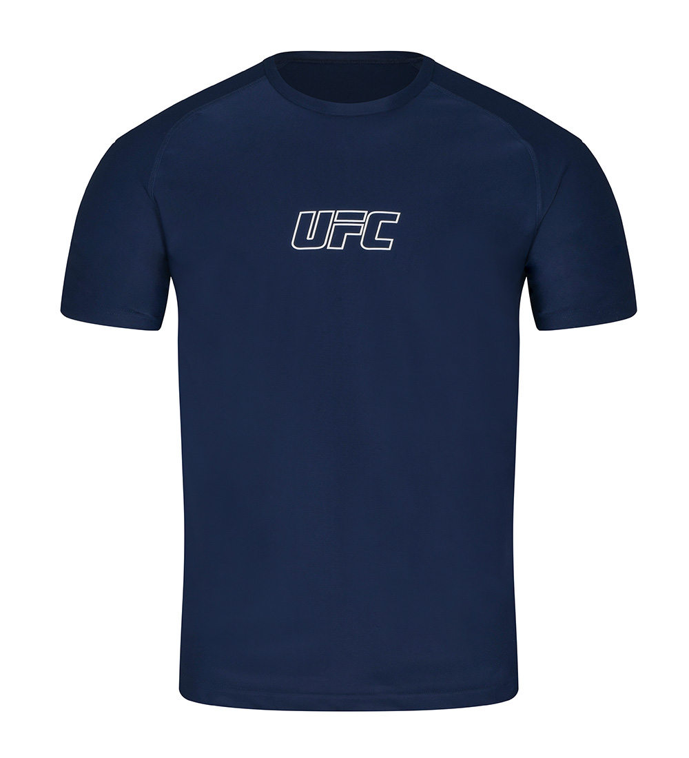 UFC 텐션 머슬핏 반팔 티셔츠 네이비 U4SSU2321NY_(예약 배송 04.14)