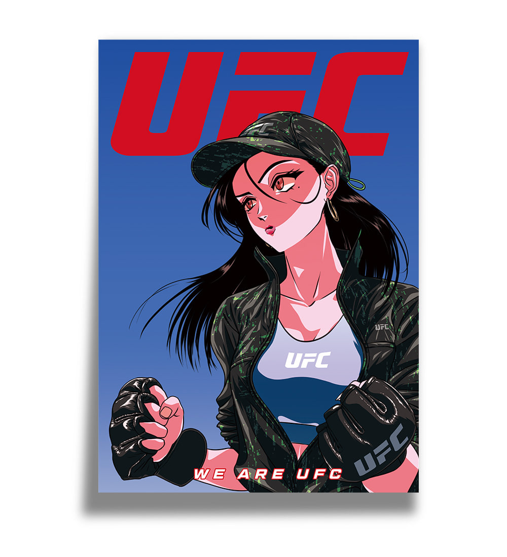 UFC X 나무13 포스터Ⅱ 블루 U2ECU2302BL