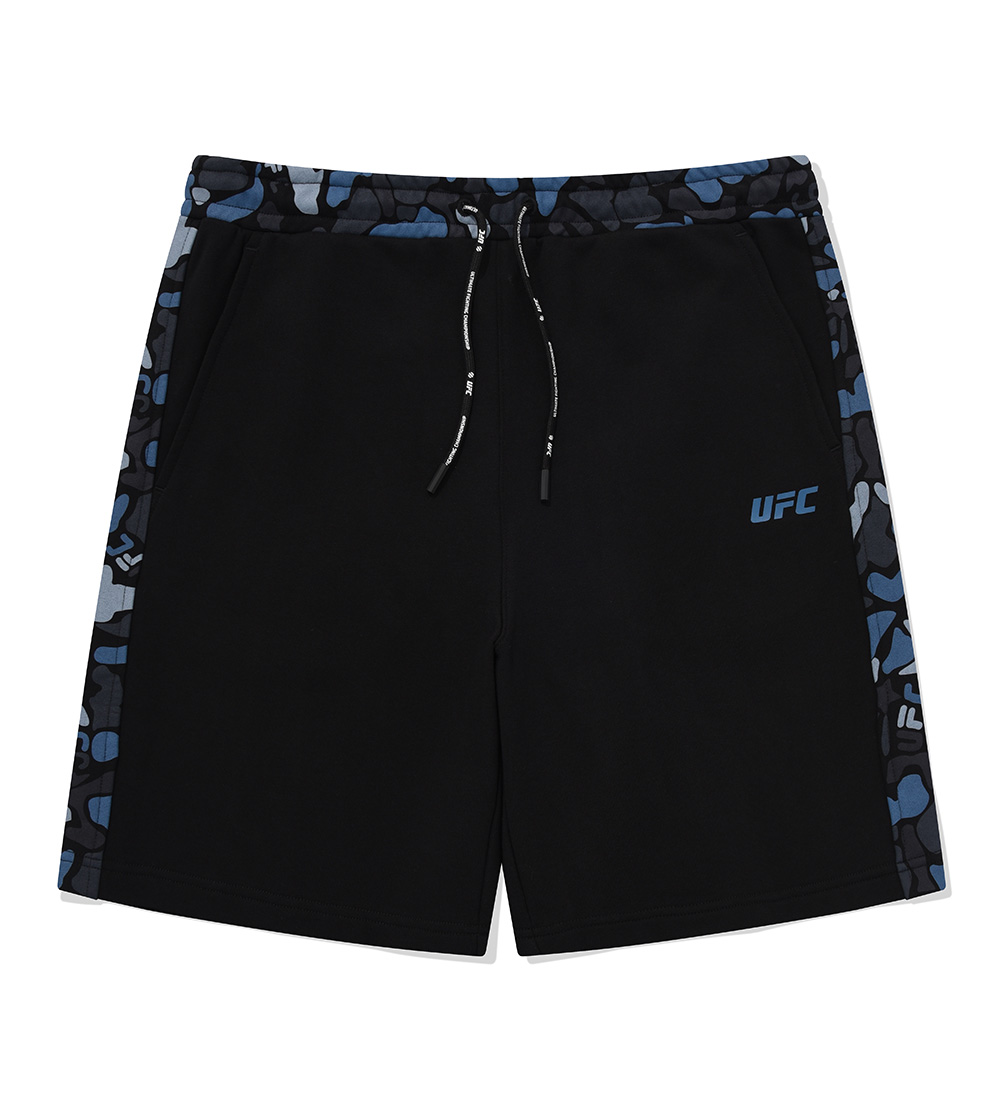 UFC 카모 릴렉스핏 숏 팬츠 블랙 U2SPU2110BK