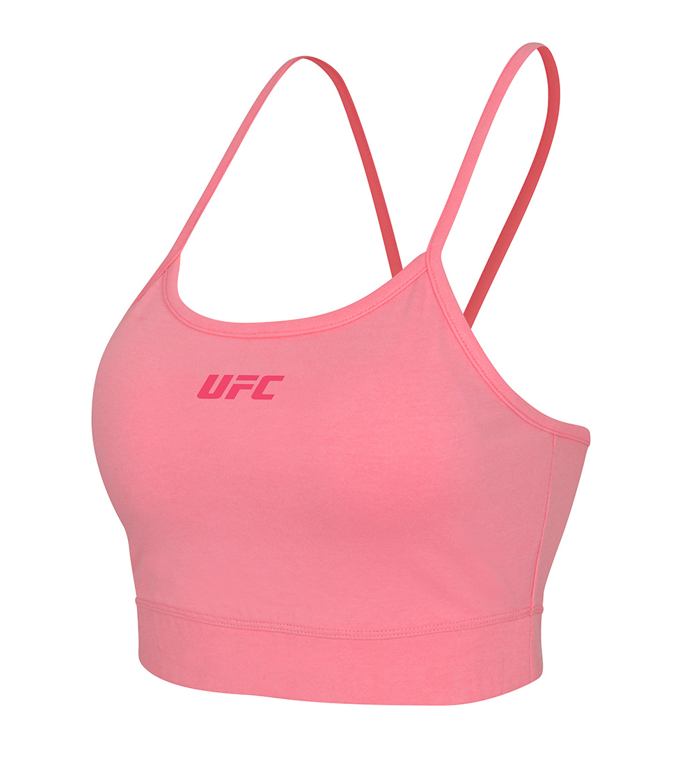 UFC 베이직 크롭핏 브라탑 (W) 핑크 U2SLU2204PI