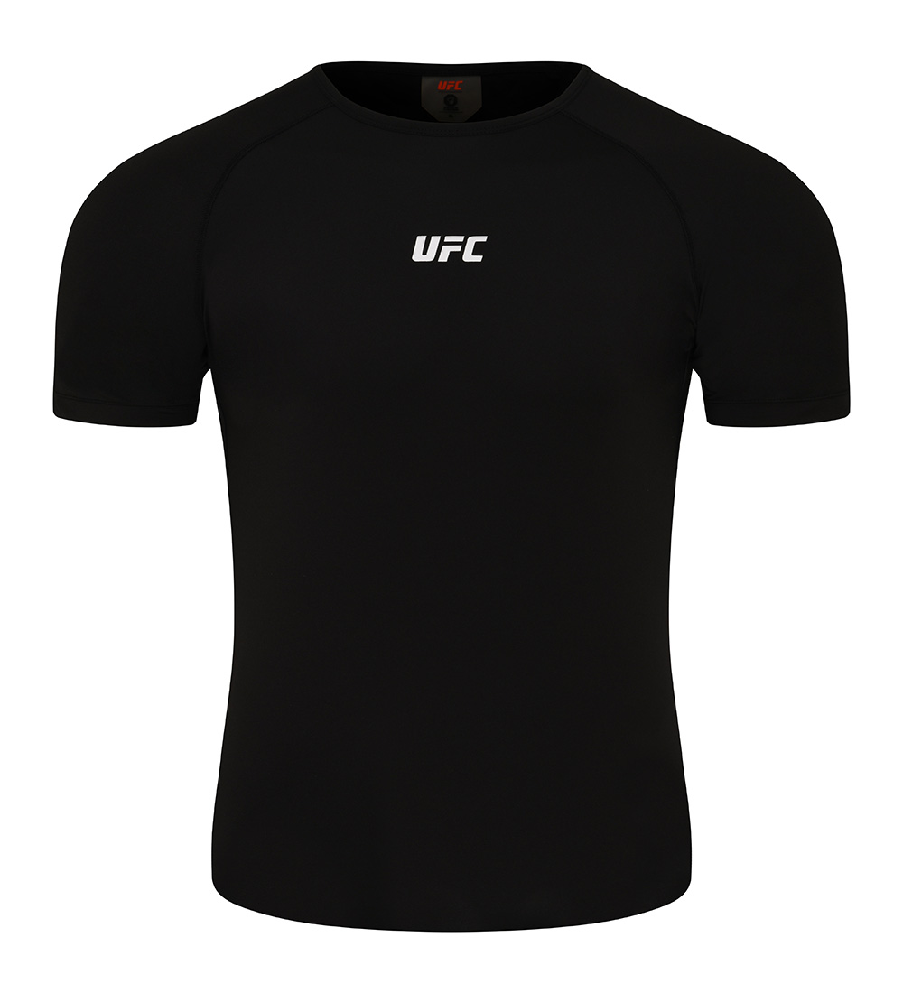 UFC 프로 머슬핏 반팔 티셔츠  블랙 U4SSU3105BK