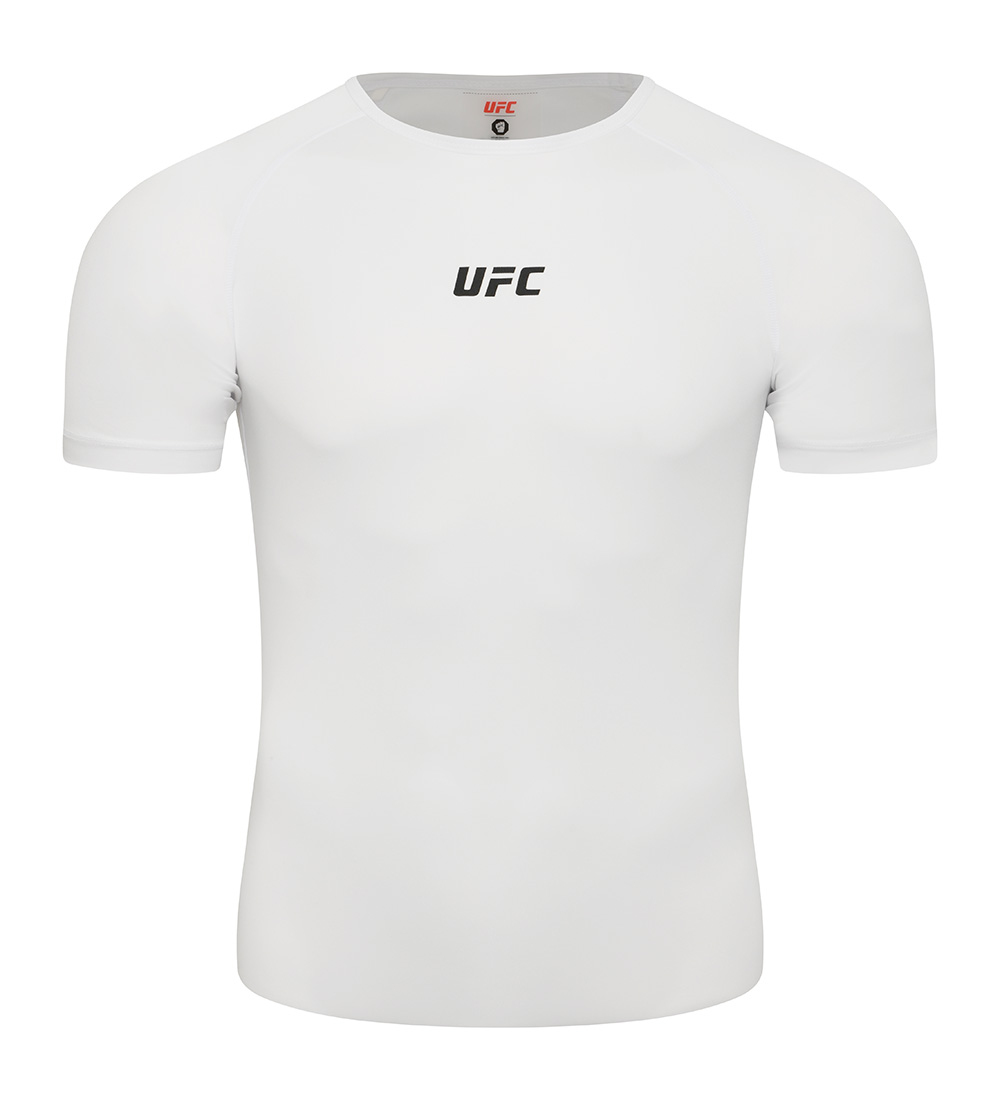 UFC 프로 머슬핏 반팔 티셔츠  오프화이트 U4SSU3105OW
