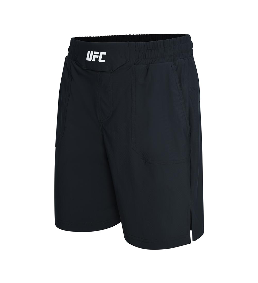 UFC 트리코트 레귤러핏 쇼츠 7인치 블랙 U4SPV2110BK