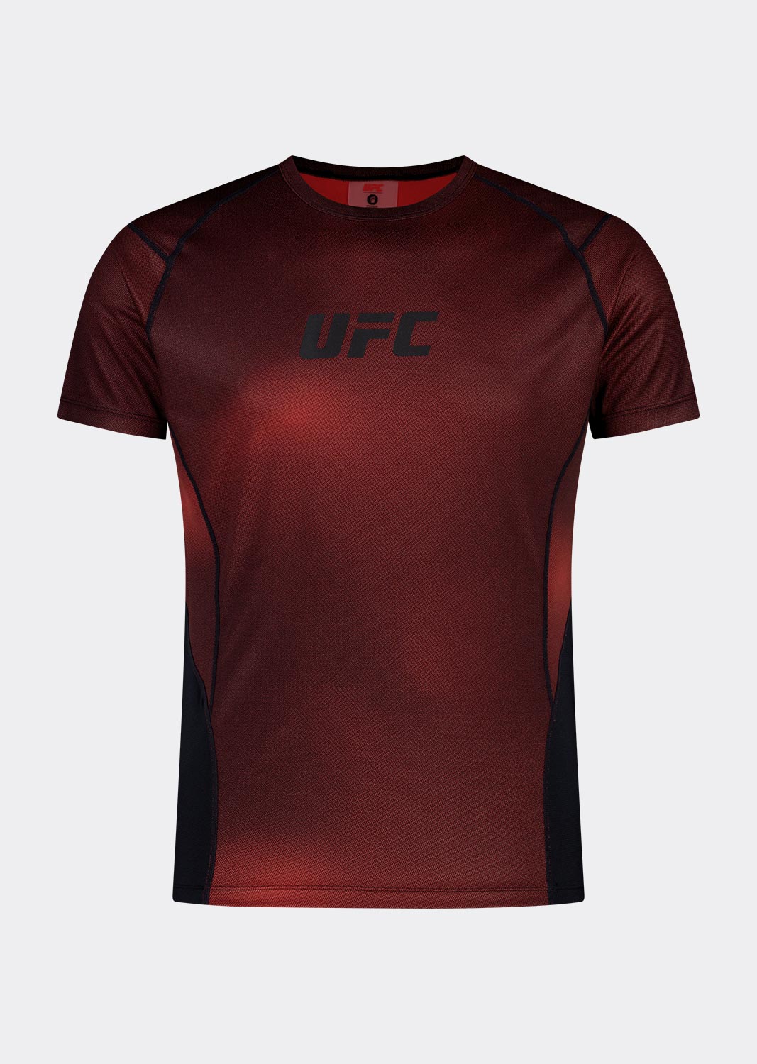 UFC 블레이즈+ 머슬핏 하이브리드 반팔 티셔츠 레드 U4SSV2111RE