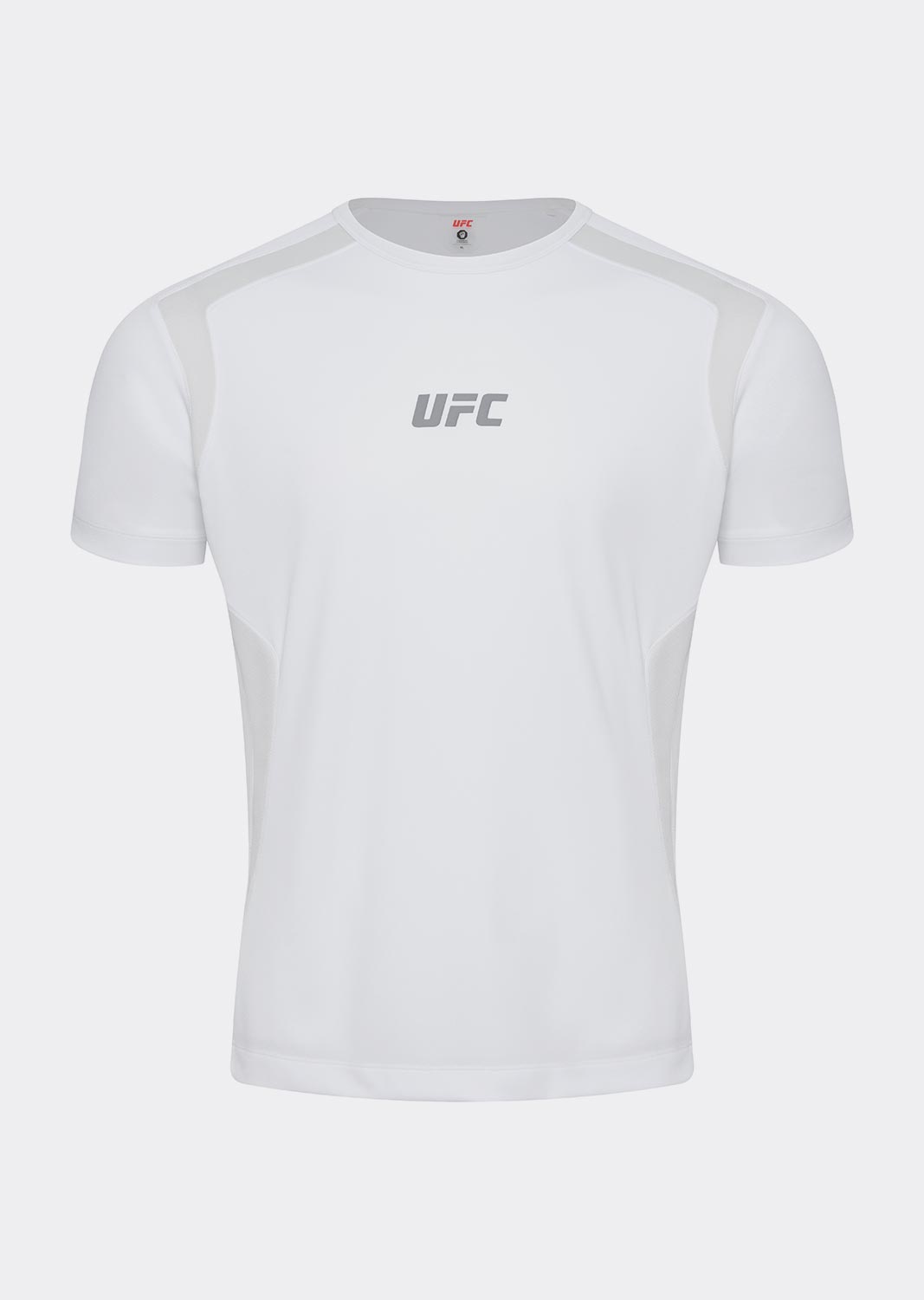 UFC 블레이즈+ 머슬핏 반팔 티셔츠 화이트 U4SSV2107WH