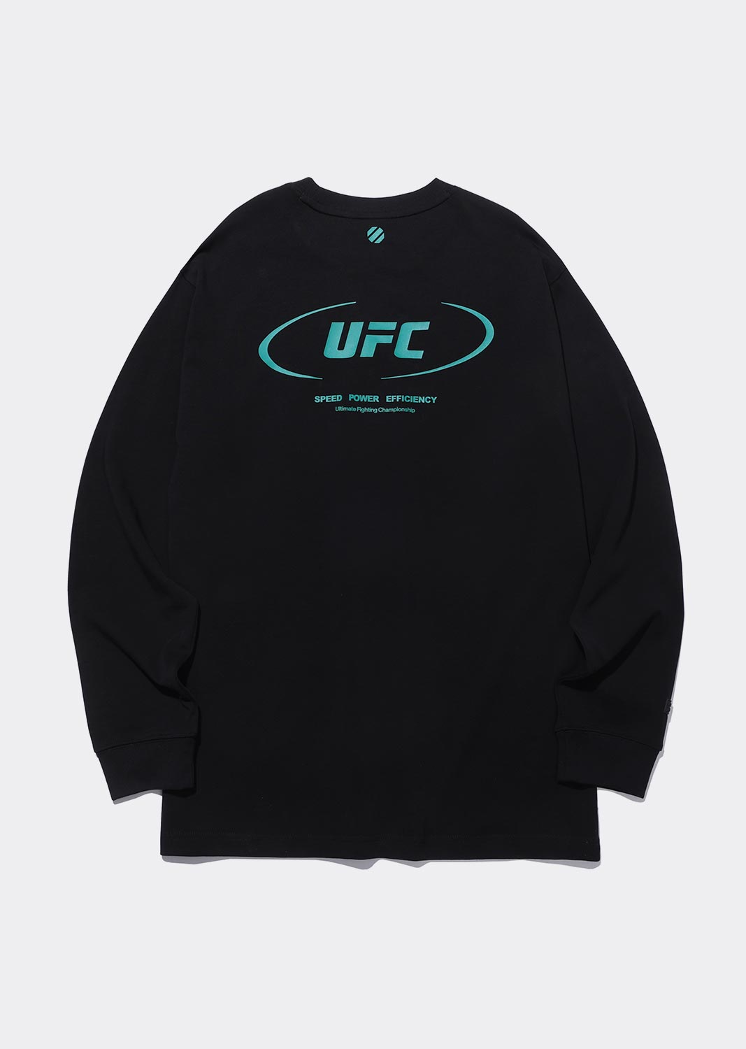UFC 액티브 릴렉스핏 긴팔 티셔츠 블랙 U2LSU1302BK