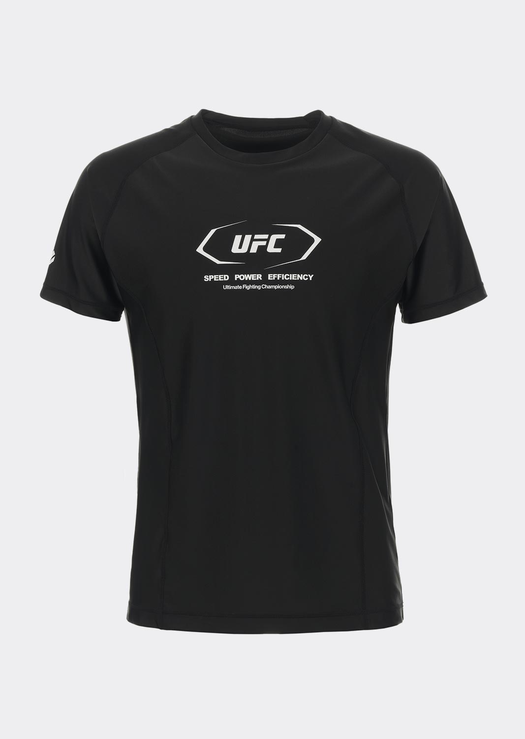 UFC 액티브 머슬핏 반팔 티셔츠  블랙 U4SSU2333BK