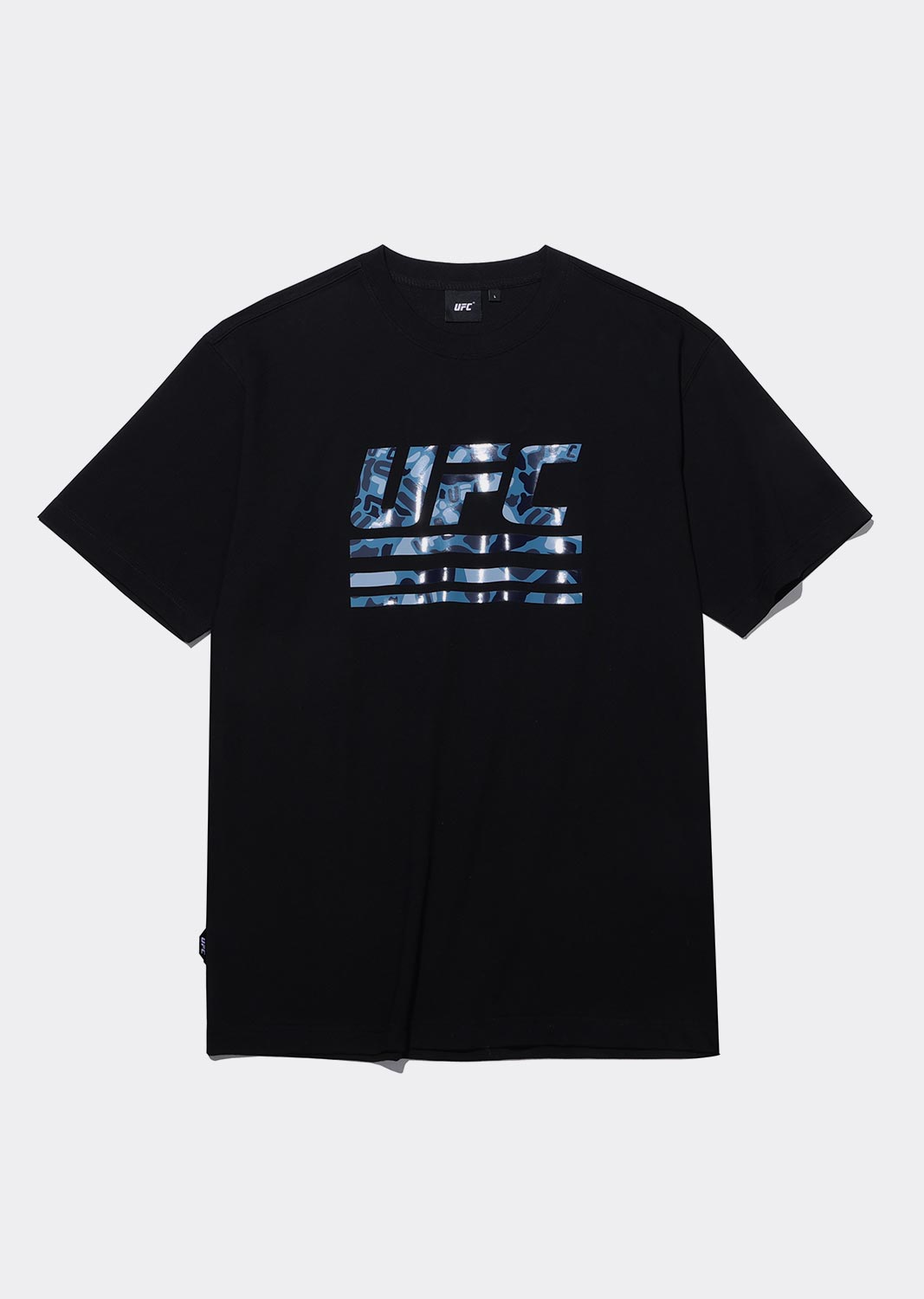 UFC 카모 릴렉스핏 반팔 티셔츠 블랙 U2SSU2314BK