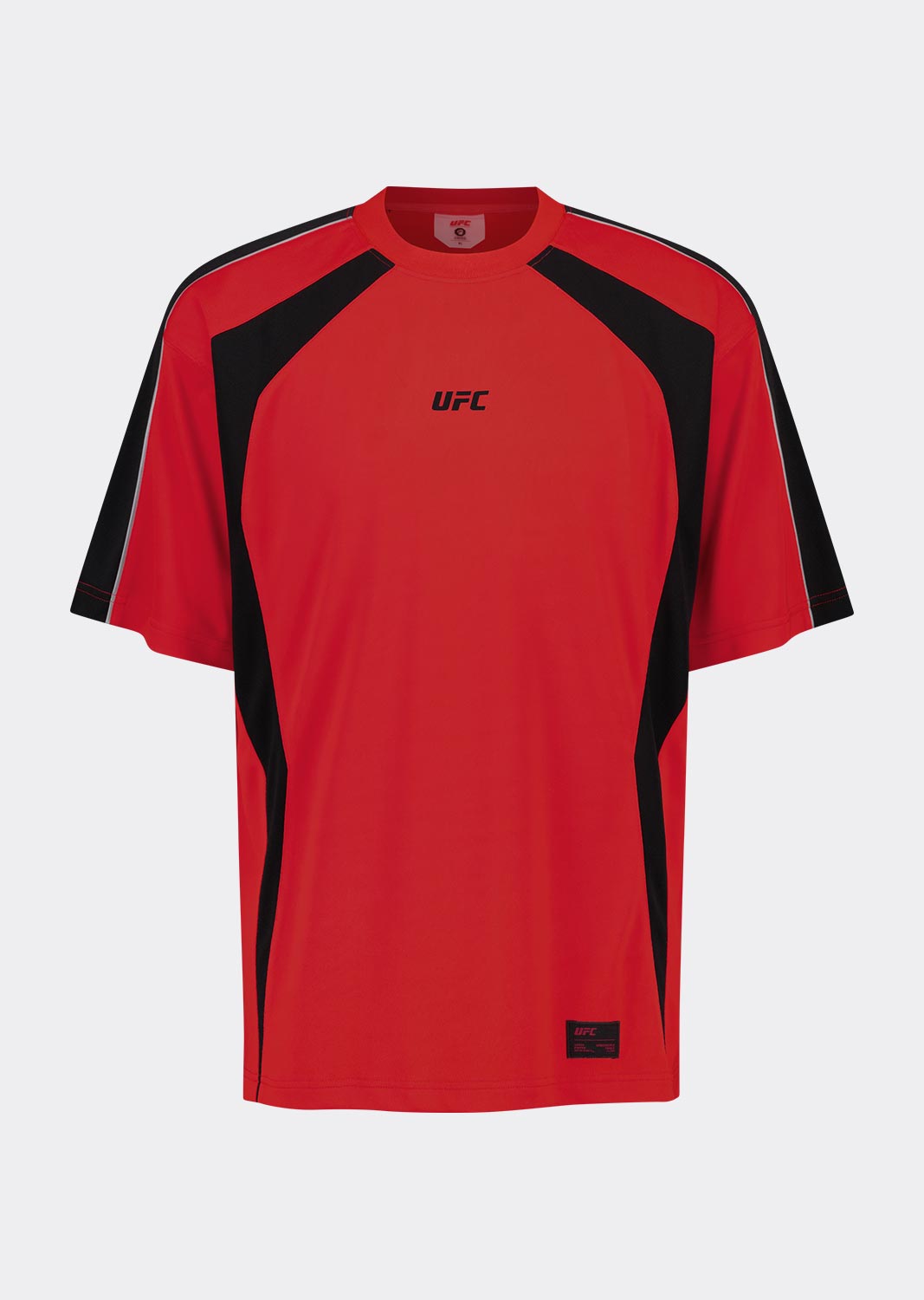 UFC 블레이즈+ 릴렉스핏 반팔 티셔츠 레드 U4SSV2309RE