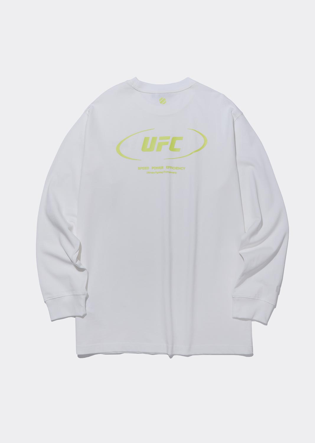 UFC 액티브 릴렉스핏 긴팔 티셔츠 화이트 U2LSU1302OW